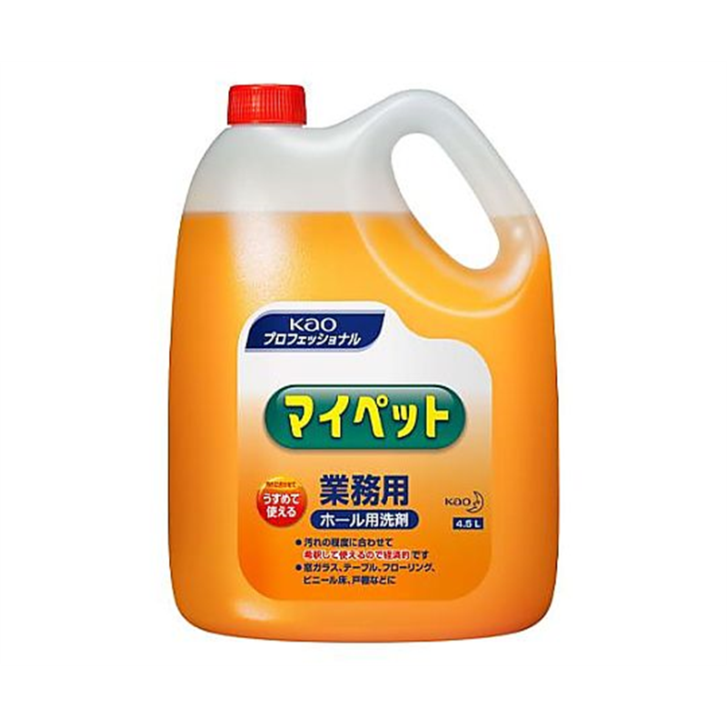 花王プロフェッショナルサービス 住宅家具洗剤(マイペット) 4.5L EA922KA-13 1個(ご注文単位1個)【直送品】