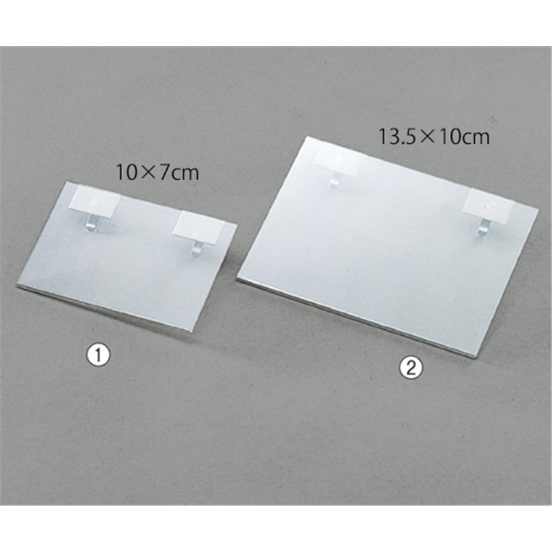 アズワン WR/欄干棚兼用カード差し 10×7cm 10枚 61-796-82-1 1セット（ご注文単位1セット）【直送品】