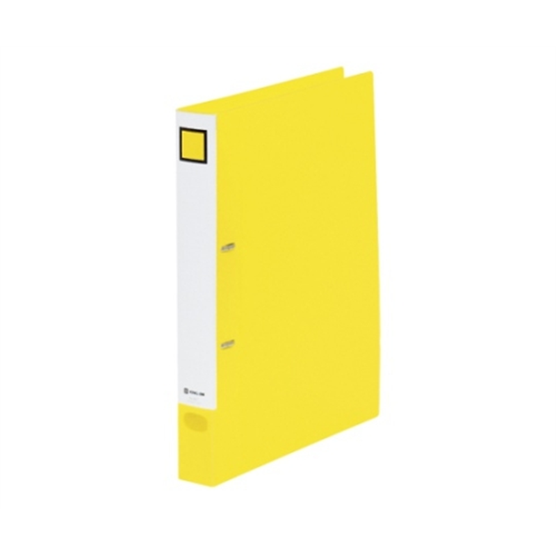 キングジム Dリングファイル[脱・着]黄 687 1冊(ご注文単位1冊)【直送品】