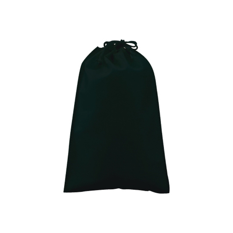 三和 不織布巾着 (小)ブラック 1ケース(2000枚入) SW1726014-40 1ケース（ご注文単位1ケース）【直送品】