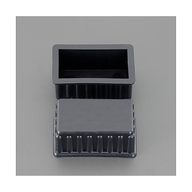 アズワン 24x45x25mm 角型足キャップ(2個) EA979DG-7 1箱(ご注文単位1箱)【直送品】