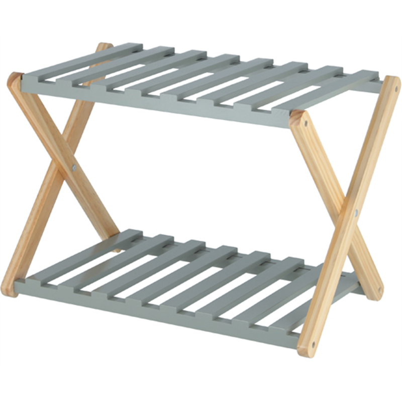 不二貿易 フォールディング ウッドラック リム 2段 GYxNA 1セット(4個入) 72153 1セット（ご注文単位1セット）【直送品】