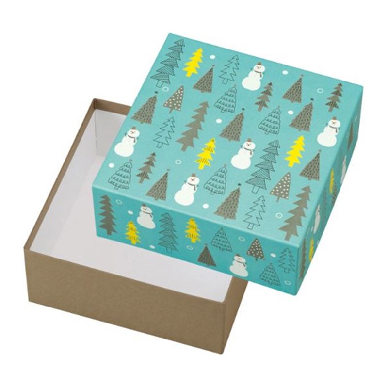 ヤマニパッケージ 贈答箱 貼箱 スノーマンの森 30枚 20-2319 1ケース（ご注文単位1ケース）【直送品】