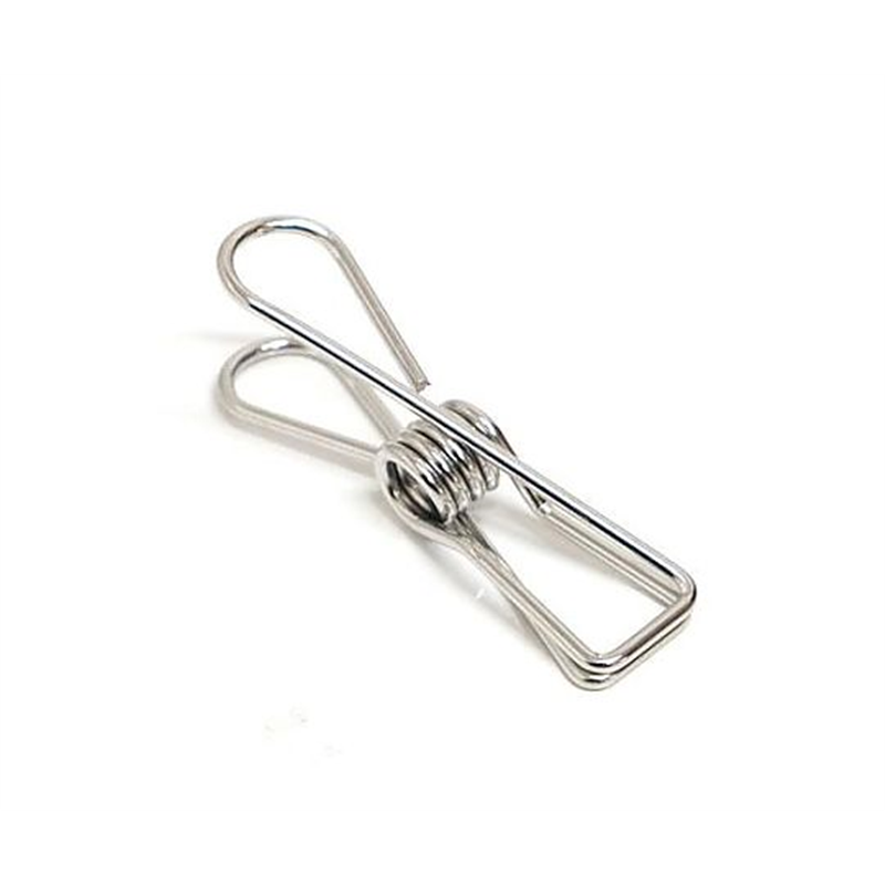 エスコ 55mm クリップ(ステンレス製/5個) EA762FB-13 1pk(ご注文単位1pk)【直送品】