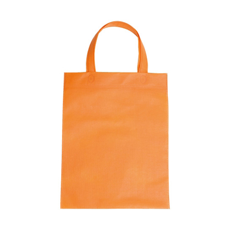 三和 不織布A4手提げバッグ オレンジ 1ケース(500枚入) SW2735-25 1ケース（ご注文単位1ケース）【直送品】