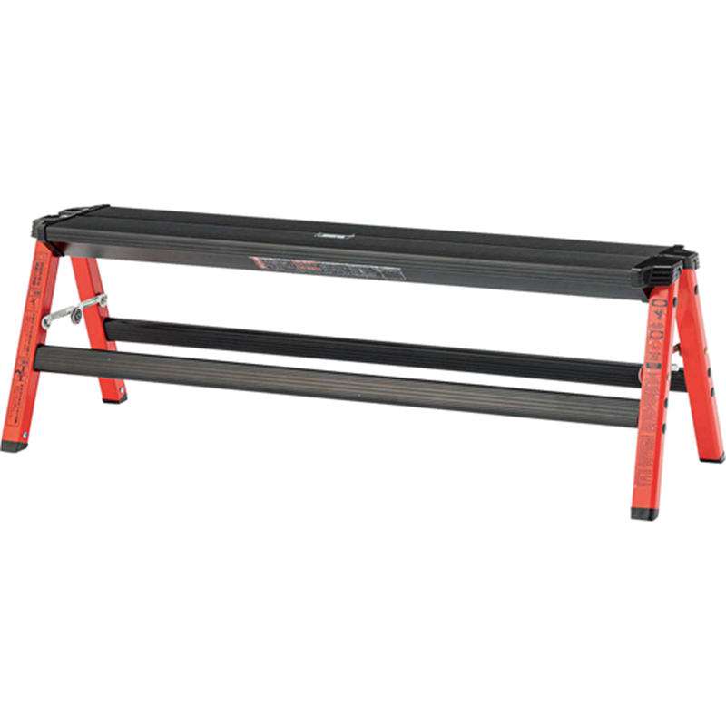 東谷 ステップワイドスツール レッド PC-704RD 1個（ご注文単位1個）【直送品】