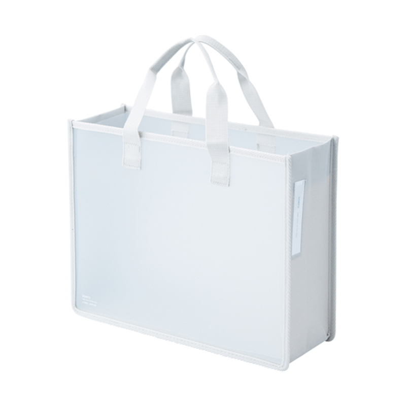 LIHITLAB SOERU ストレージバッグ 乳白 A8800-1 1冊(ご注文単位1冊)【直送品】