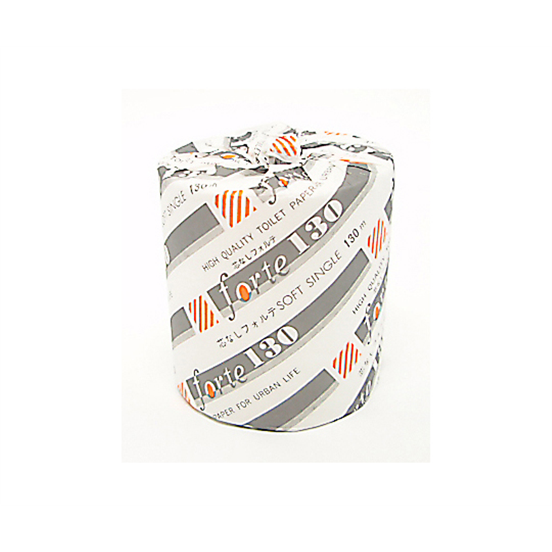 太洋紙業 トイレットペーパー 芯なしフォルテ 130m 48個×5箱入 1810 1ケース(ご注文単位1ケース)【直送品】