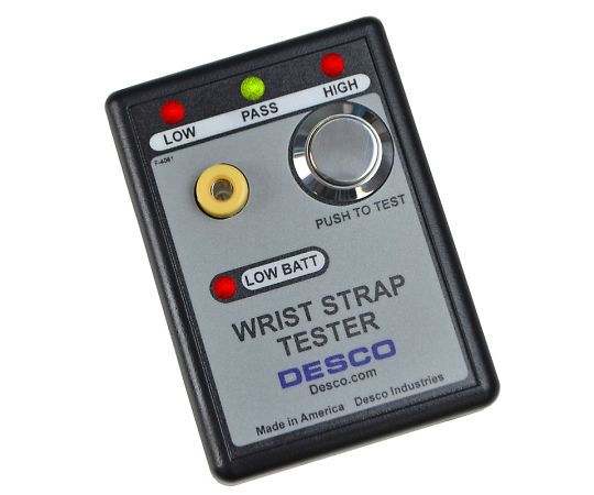 DESCO リストストラップ用 チェッカー 9V電池使用 19240 1個 (ご注文単位1個)【直送品】