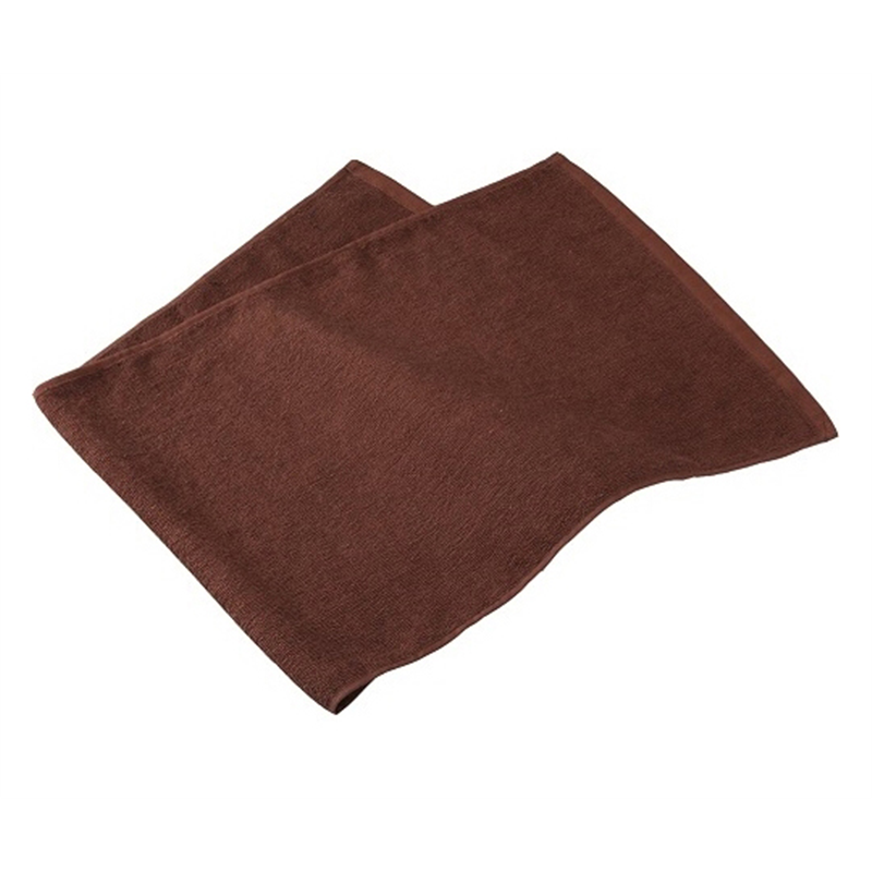 三和 240匁スレン染めフェイスタオル ダークブラウン 1ケース(240枚入) VN240DB 1ケース（ご注文単位1ケース）【直送品】