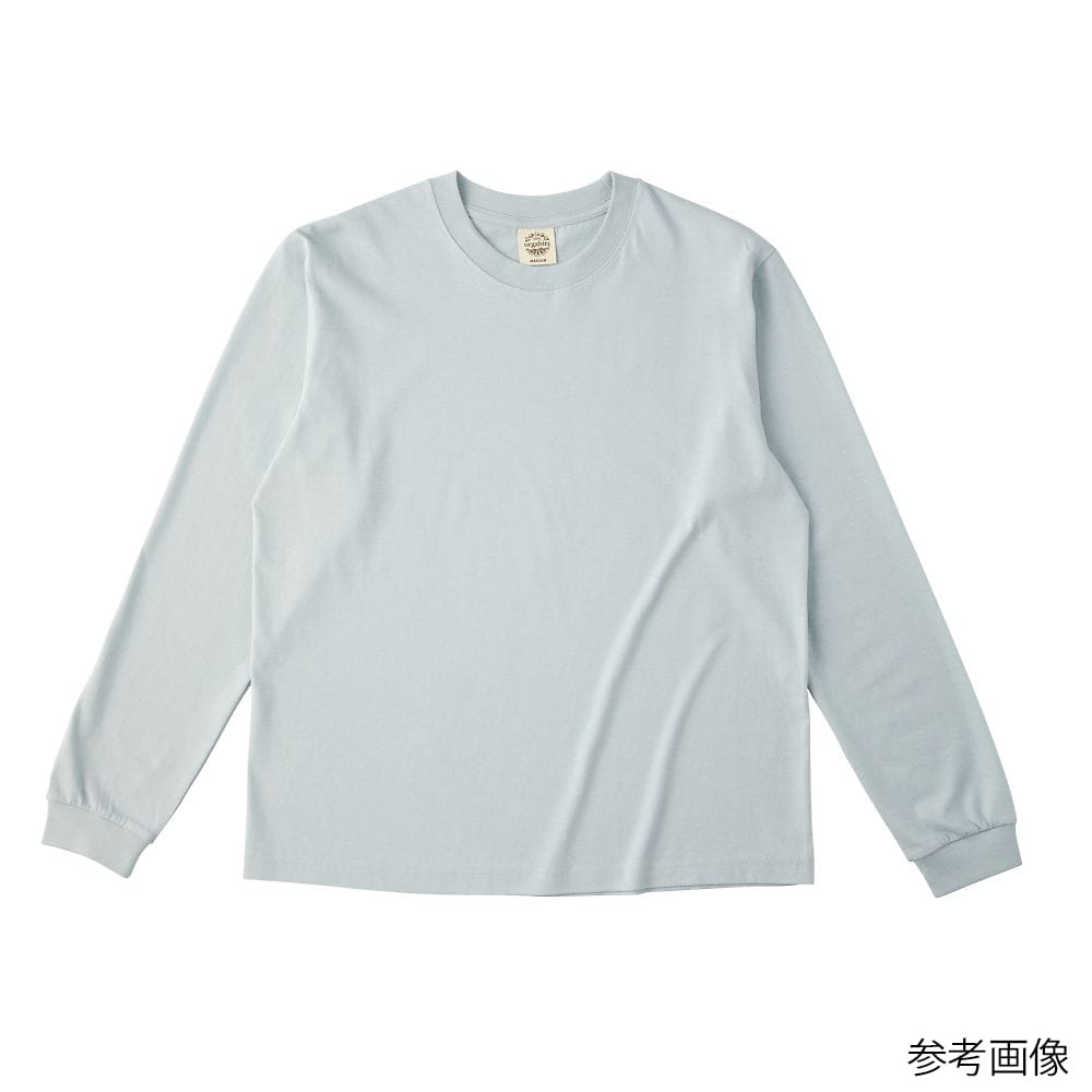 フェリック オーガニックコットンロングスリーブTシャツ(リブ有) シャロウグリーン XXL OGL914-SHG-XXL 1枚（ご注文単位1枚）【直送品】