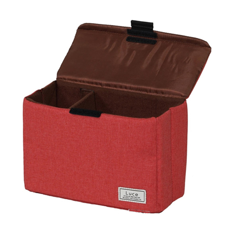 ケンコー・トキナー Luce インナーボックス Mサイズ ブリックレッド AOS-LU1IBM-BRD 1個（ご注文単位1個）【直送品】