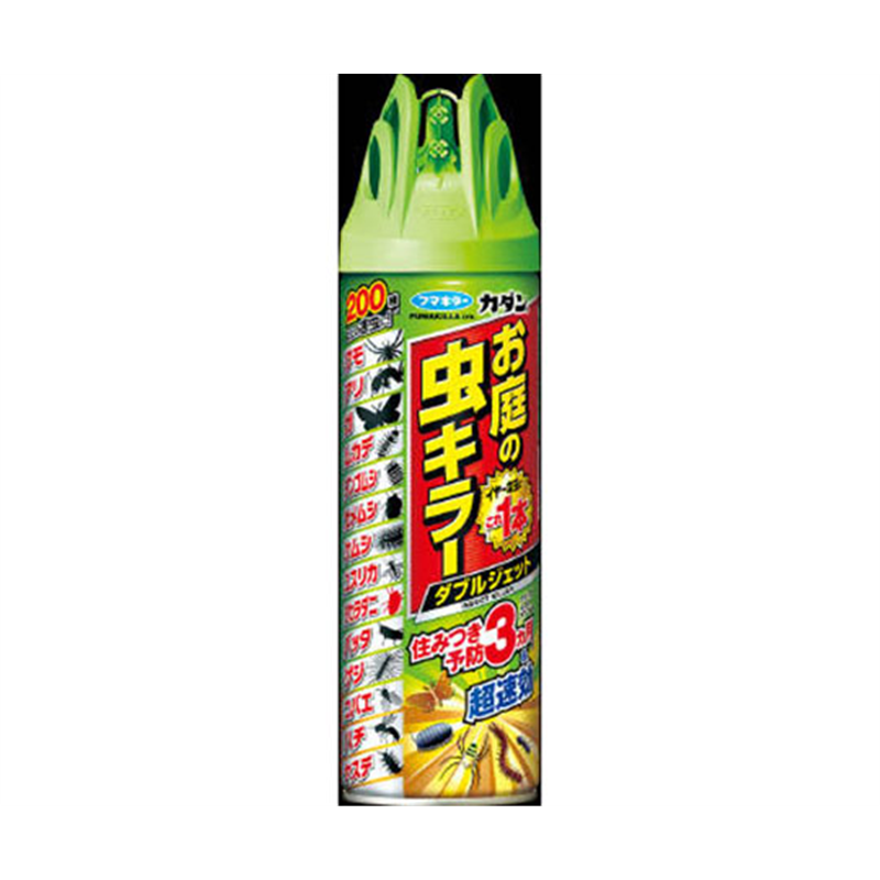 フマキラー カダン お庭の虫キラーダブルジェット 450mL 園芸用殺虫剤  1本(ご注文単位1本)【直送品】