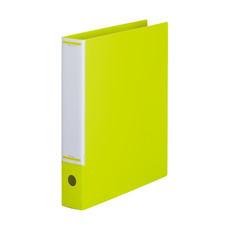 カウネット マニュアルリングF 背幅50mm A4縦 ライムG 4248-0020 1冊(ご注文単位1冊)【直送品】