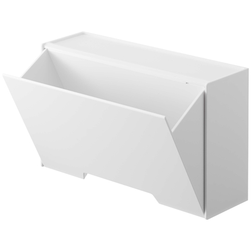 山崎実業 ツーウェイマスク収納ケース スマート ホワイト 5443 1個(ご注文単位1個)【直送品】