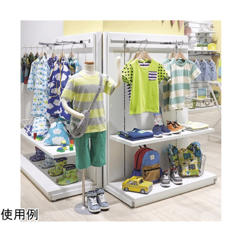 アズワン F-PANEL中央片面スチールフレームタイプ フェイスアウトハンガーセット 61-669-14-1 1セット（ご注文単位1セット）【直送品】