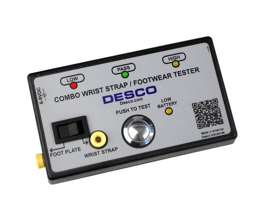 DESCO チェッカー COMBO リストストラップ及びフットウェアー用 19280 1セット (ご注文単位1セット)【直送品】