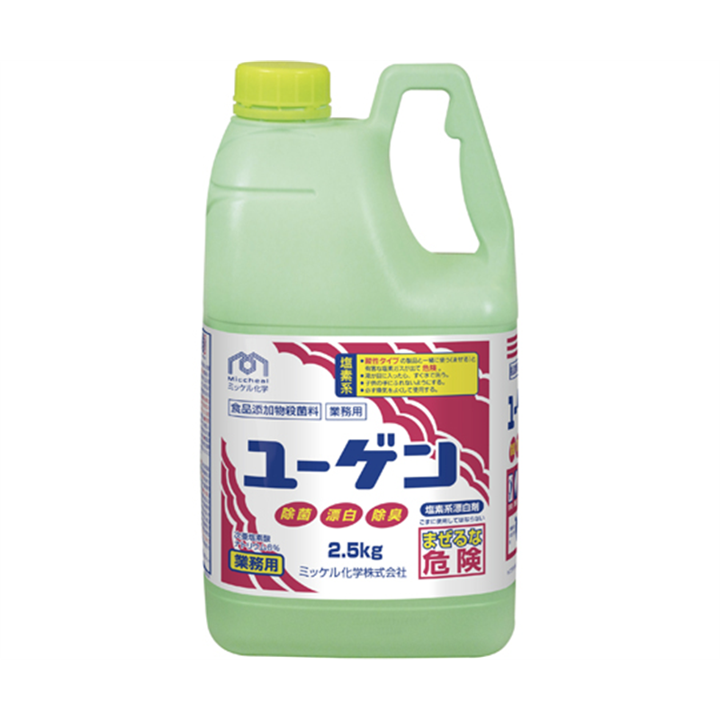 ミッケル化学 ユーゲン 2.5kg×6本  1箱(ご注文単位1箱)【直送品】