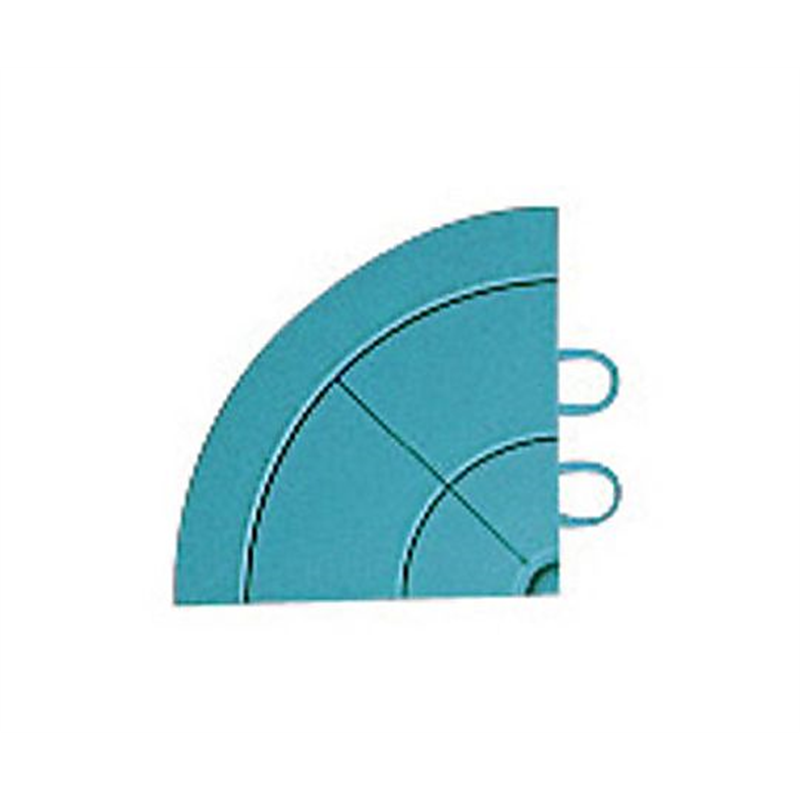 テラモト 75x75x17.5mm 角ふち(グリーン) EA997RJ-351 1枚(ご注文単位1枚)【直送品】