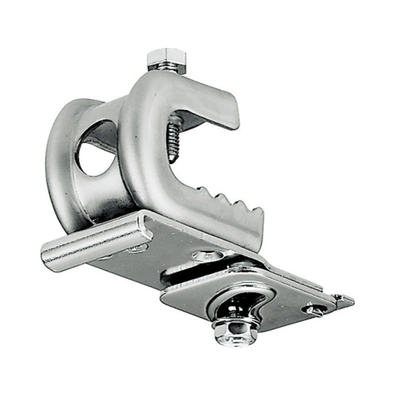 岡田装飾金物 D40ステンクリップ付ブラケットBタイプ 25Y16 1個(ご注文単位1個)【直送品】