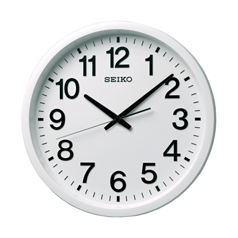 セイコー 衛星電波クロック φ390×63mm GP202W 1個(ご注文単位1個)【直送品】