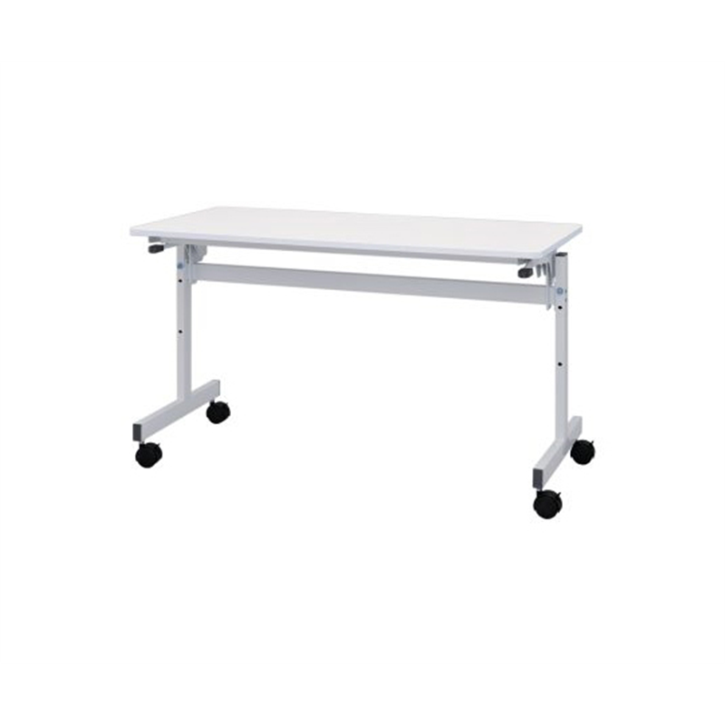 アール・エフ・ヤマカワ シンプルフォールディングテーブルⅢ W1200×D600 ホワイト RFFT3-1260WH 1台（ご注文単位1台）【直送品】