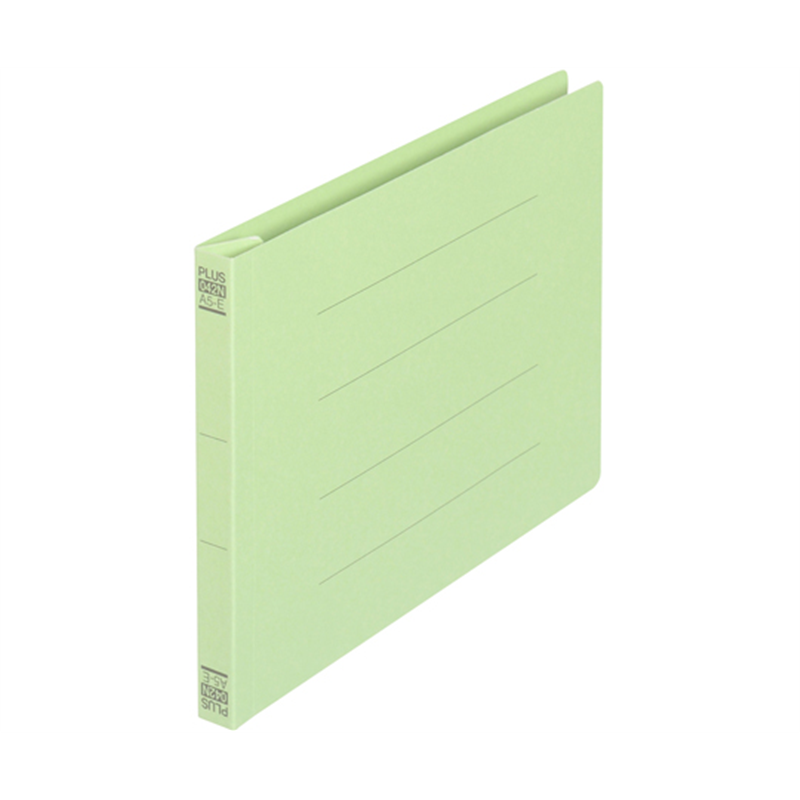 プラス フラットファイル 横型 A5-E グリーン NO.042N GR 1冊(ご注文単位1冊)【直送品】