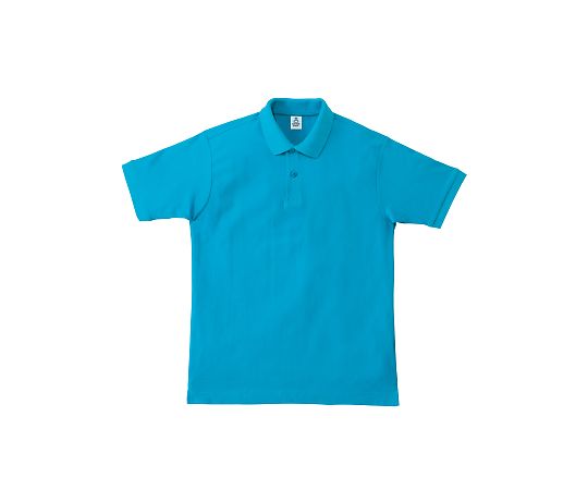 LIFEMAX CVC鹿の子ドライポロシャツ ターコイズ 3L MS3113-26 3L 1枚(ご注文単位1枚)【直送品】