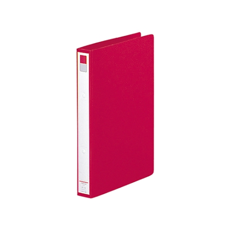 LIHITLAB Avanti リングファイル<カドロック&ツイストリング> 3赤 F-877U F877U-3 1冊(ご注文単位1冊)【直送品】