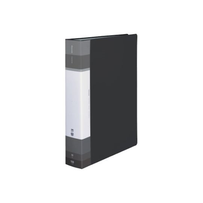 コクヨ <グラッセル>固定式・100枚・黒 ラ-GLB100D 1冊（ご注文単位1冊）【直送品】