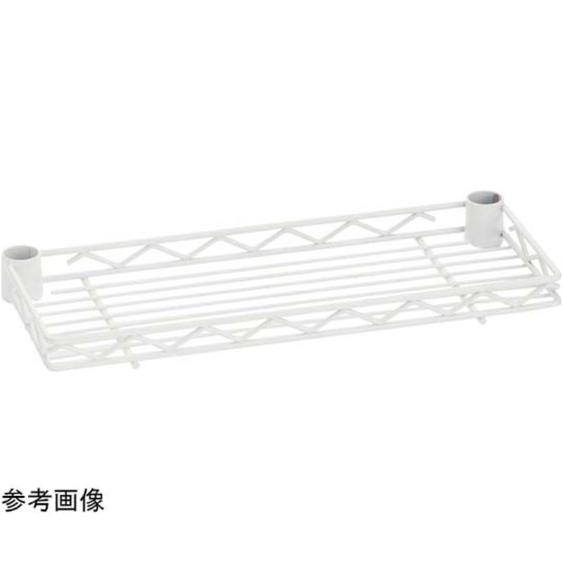 エレクター ベーシックシリーズ ハーフシェルフ 450mm用 ホワイト B718W 1枚（ご注文単位1枚）【直送品】