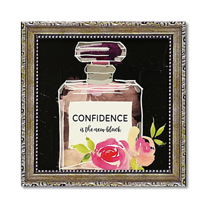 ユーパワー ミニゲル アートフレーム ベラ ドス サントス｢コンフィデンス イズ ザ ニュー ブラック｣ BD-02003 1個（ご注文単位1個）【直送品】