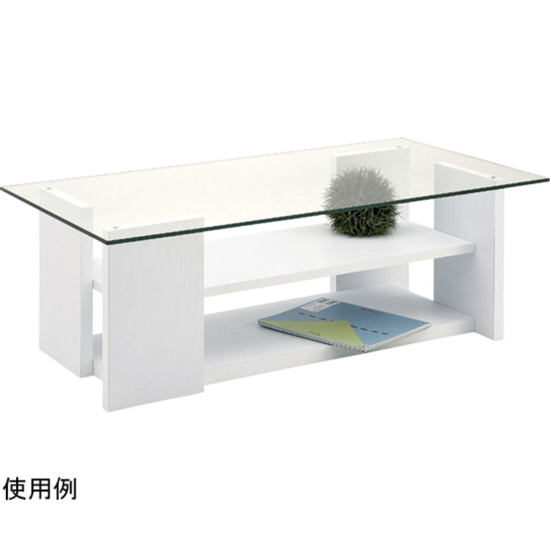 東谷 センターテーブル ホワイト SO-100WH 1個（ご注文単位1個）【直送品】