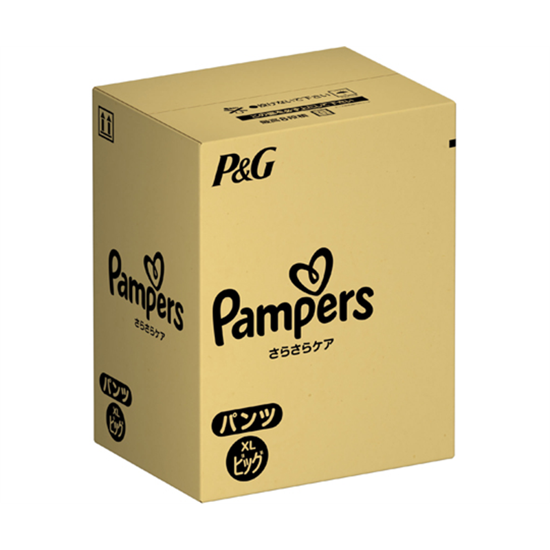 P&G パンパース さらさらケアパンツSJ ビッグ 1ケース(38枚×4個入)  1ケース（ご注文単位1ケース）【直送品】