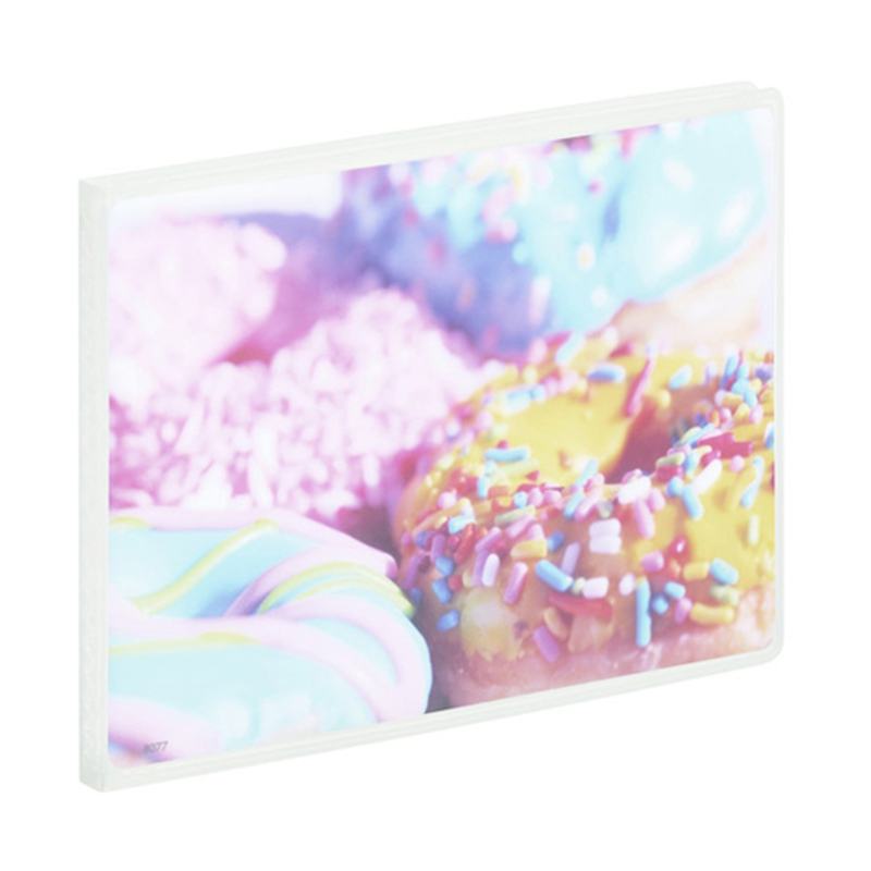 ハクバ写真産業 ハクバ Pポケットアルバム CP ヨコ Lサイズ 横 20枚収納 ドーナツ APCPYLDNT 1冊(ご注文単位1冊)【直送品】