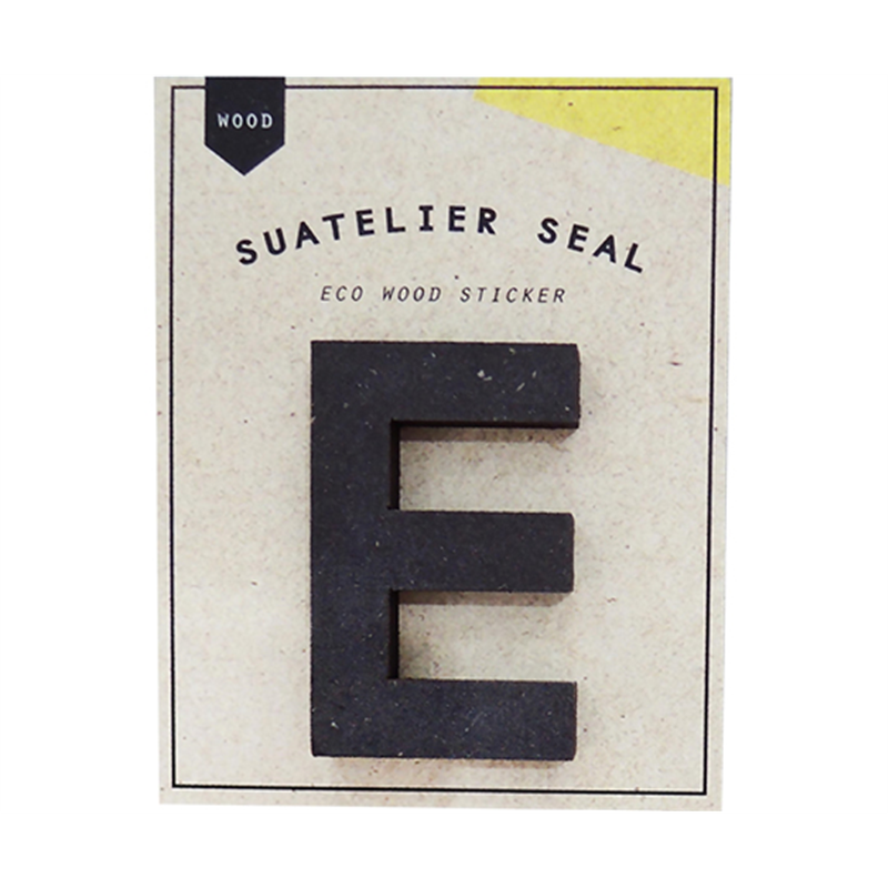 S&Cコーポレーション ウッドステッカー E WOOD-1705-E 1枚(ご注文単位1枚)【直送品】