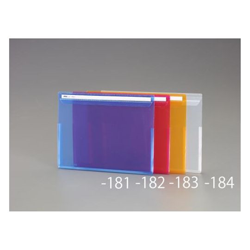 エスコ 314x239mm クリアーホルダー(よこ型/クリア) EA762CB-184 1冊(ご注文単位1冊)【直送品】