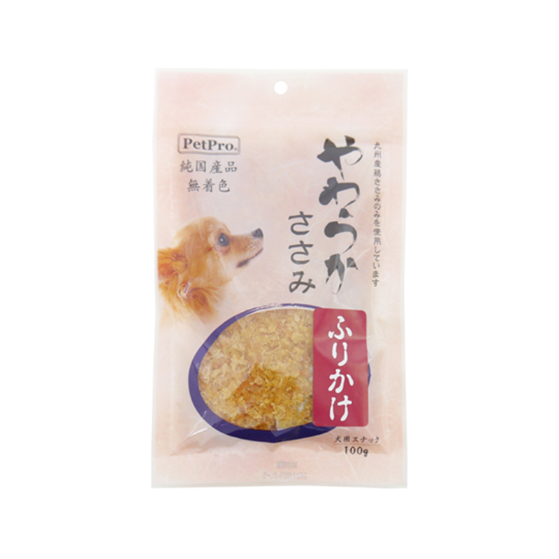 ペットプロジャパン ペットプロ 純国産やわらかささみ ふりかけ 100g  1個（ご注文単位1個）【直送品】