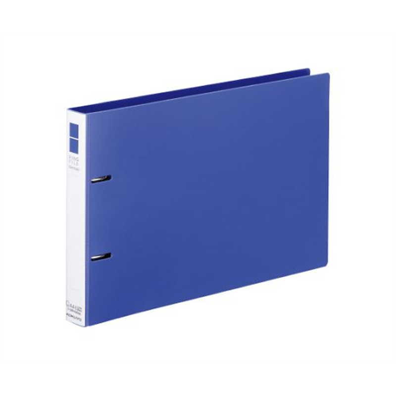 コクヨ リングファイル<スリム>A4E・220青 フ-URF435NB 1冊（ご注文単位1冊）【直送品】