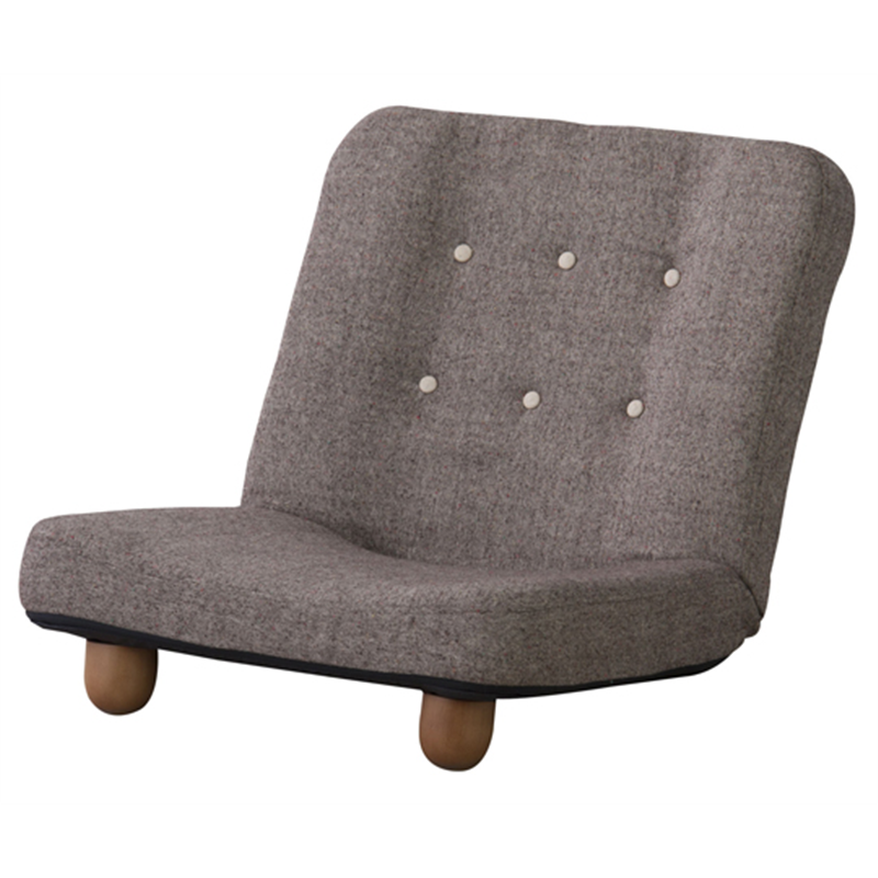 東谷 スマート 脚付座椅子 ブラウン RKC-930BR 1個（ご注文単位1個）【直送品】