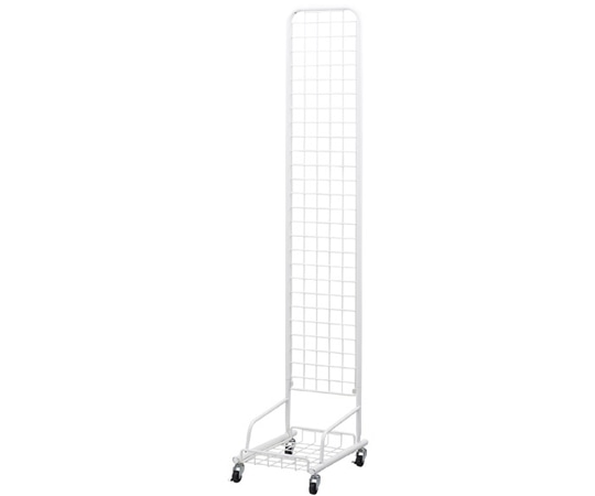 ストア・エキスプレス スキマ型ワゴン W30cm 白 61-753-43-2 1台（ご注文単位1台）【直送品】