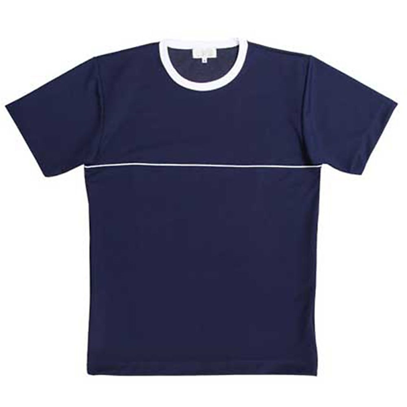 KIRAKU(トンボ) Tシャツ ネイビー 4L(身丈80cm) CR077-88 4L 1枚(ご注文単位1枚)【直送品】