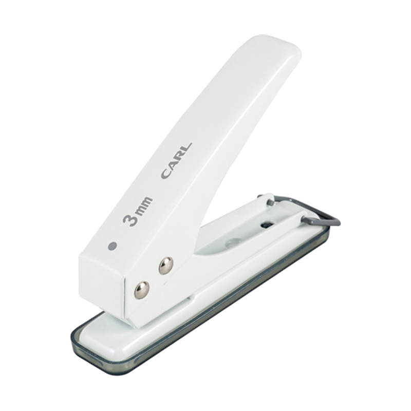 カール 1穴パンチ 穴径3mm SD-130-W 1個(ご注文単位1個)【直送品】