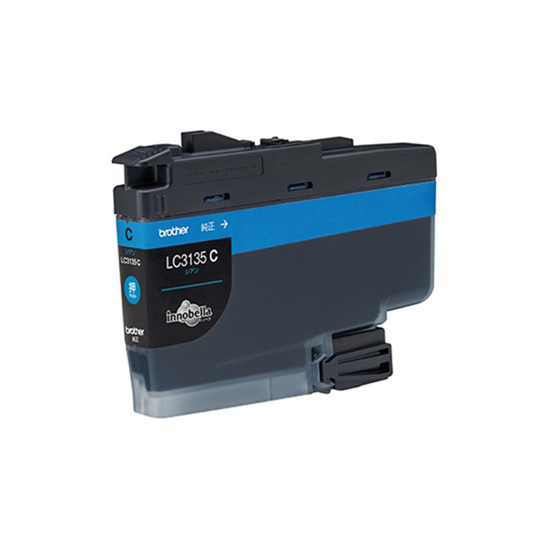 ブラザー インクカートリッジ 超大容量(シアン) LC3135C 1個(ご注文単位1個)【直送品】