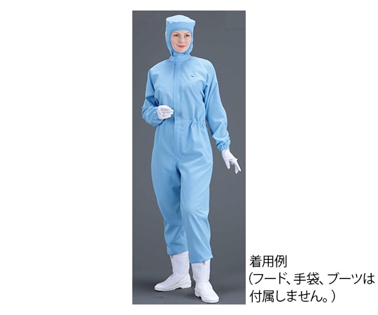 MCC(MaxClean) クリーンスーツ 7000 ブルー Mサイズ 7000/B_M 1個 (ご注文単位1個)【直送品】