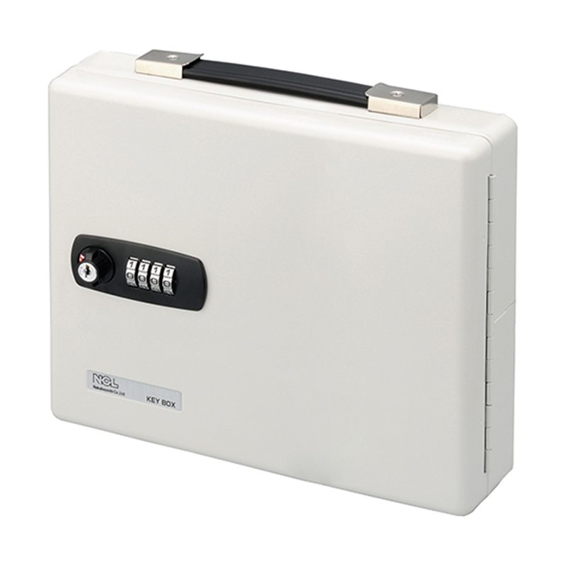 ナカバヤシ ダイヤル式キーボックス ヨコ型 28個収容 NKB-DE28 1個(ご注文単位1個)【直送品】