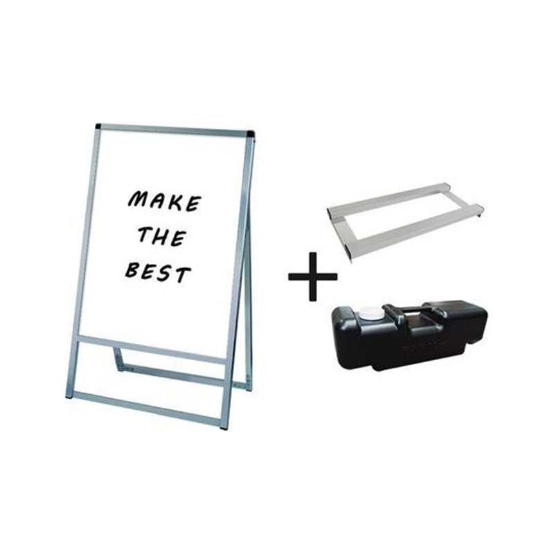 常磐精工 バリウススタンド看板ホワイトボード 600×900片面 ウエイトアーム・水タンクセット VASKWB-600X900K-3SET 1個（ご注文単位1個）【直送品】