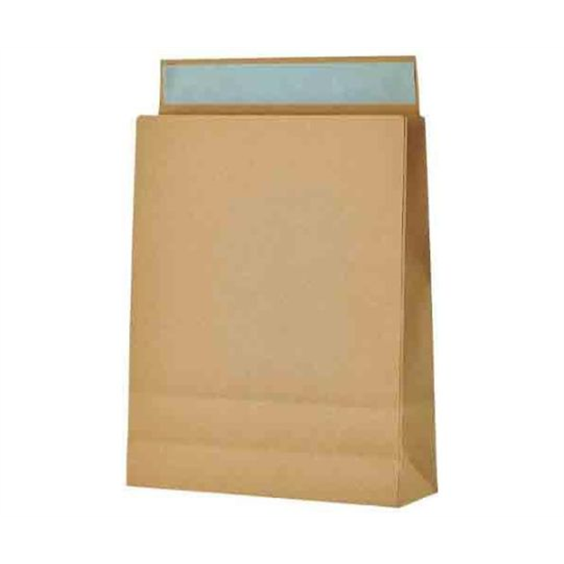 ライオン事務器 260x130x320mm 宅配袋(テープ・マチ付/100枚) EA927SC-57 1式(ご注文単位1式)【直送品】