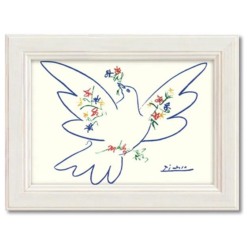 ユーパワー ミュージアム シリーズ パブロ ピカソ｢花とハト｣ MW-00810 1個（ご注文単位1個）【直送品】