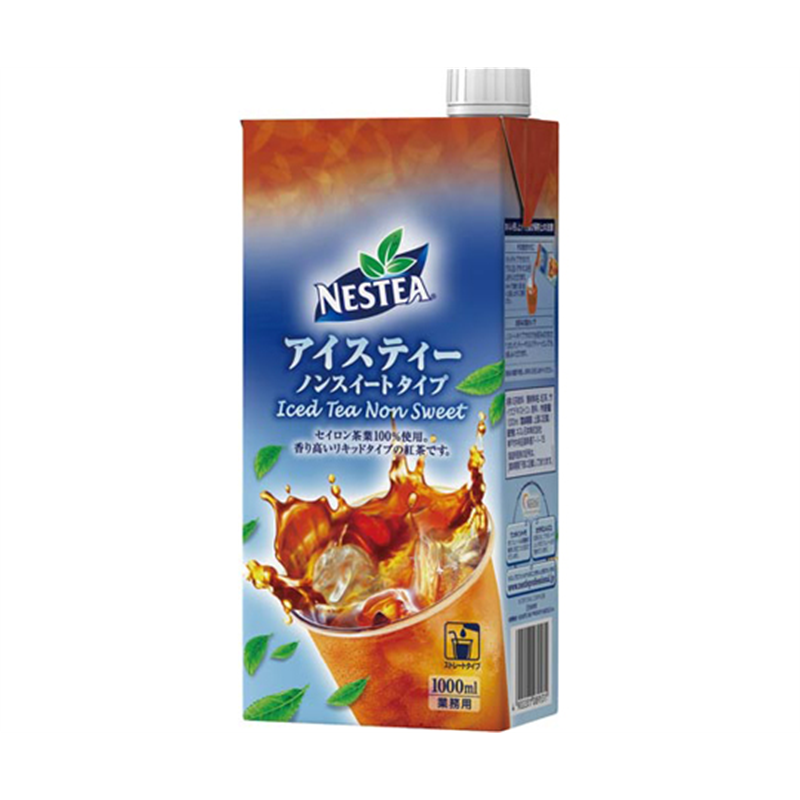 Nestle ネスティ アイスティ ノンスイート 1L 6本 9408953 1ケース※軽（ご注文単位1ケース）【直送品】